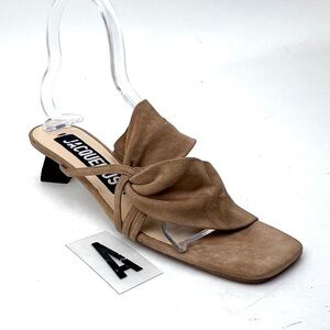 JACQUEMUS Les Mules Sola Sandals sz 8